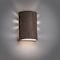 Luxury Lighting Masons Select 10in. High Ceramic Outdoor Wall Light, Adobe SL510 Ad u/d -7 - alternate 1